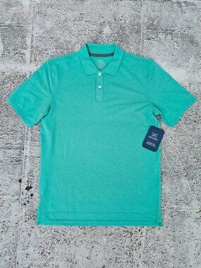 George Men Polo Shirt Tee Short Sleeve Cotton Blend T Shirt Size S 34-36 NWT